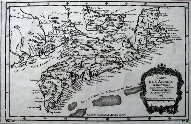 Acadia Map (Small)